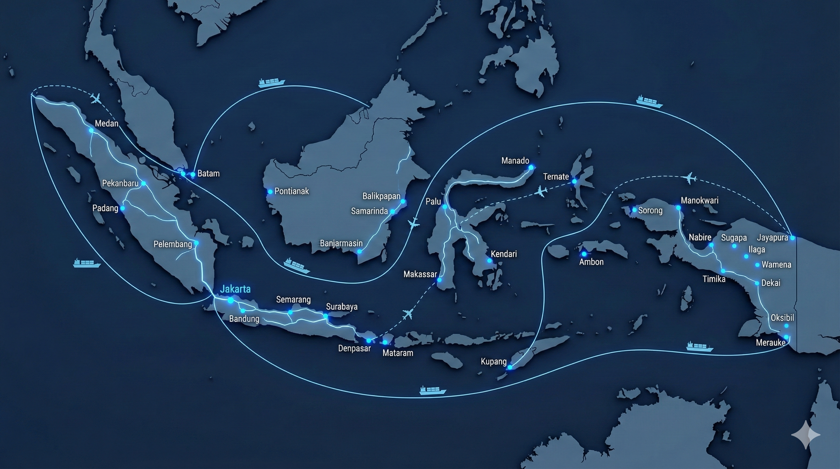 Peta Logistik Perusahaan